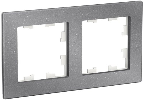 Рамка универсальная Systeme Electric AtlasDesign Nature 2-м. мрамор айс грей фото Рамка универсальная Systeme Electric AtlasDesign Nature 2-м. мрамор айс грей картинка